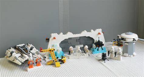 Star Wars Lego Hoth Rebel Base A Photo On Flickriver