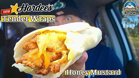 Hardee S Honey Mustard Tender Wrap Review New Tender Wraps