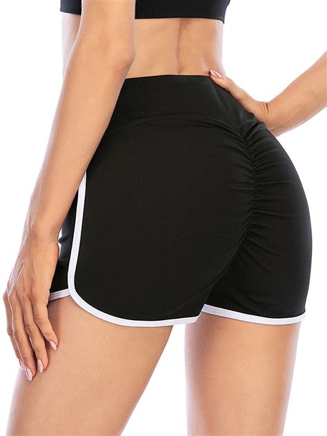 Aling Women Yoga Shorts Sports Gym Activewear Running Jogging Summer Beach Shorts Running Gym