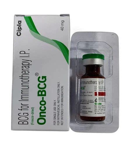 Onco Bcg Vaccine Cipla Ltd 1 Vial 40 Mg At ₹ 600 Vial In Mumbai Id