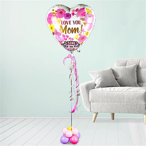 Singender Folienballon „love You Mom“ Floraprima