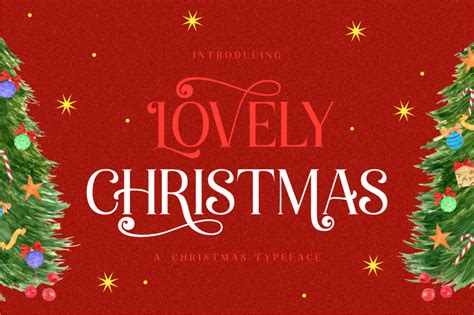 Lovely Christmas Font · 1001 Fonts