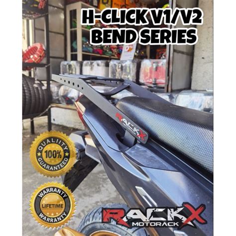 RACK X MONORACK FOR HONDA CLICK V1 V2 BEND EDITION Shopee Philippines