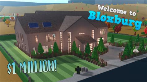 TOURING My 1M Traditional Mansion Roblox Bloxburg YouTube