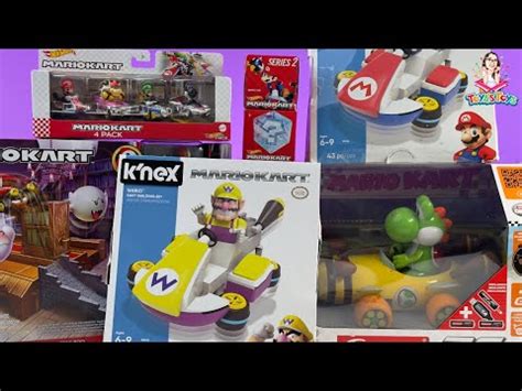 Mario Kart Toy Collection Unboxing Review L Hot Wheels Boos Spooky Track Set Youtube