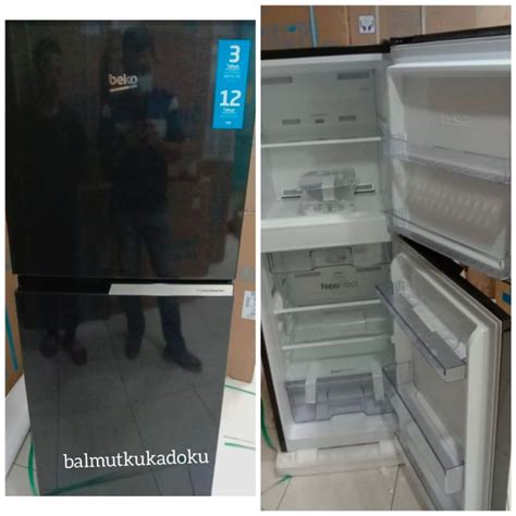 Jual KULKAS BEKO 2 PINTU 230 LITER RDNT 231I50VZWB LEMARI ES 2 PINTU