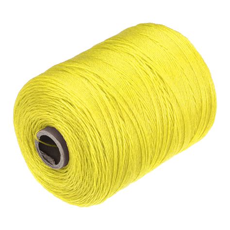 Uxcell Twisted Nylon Mason Line Yellow M Yard Mm Dia For Diy