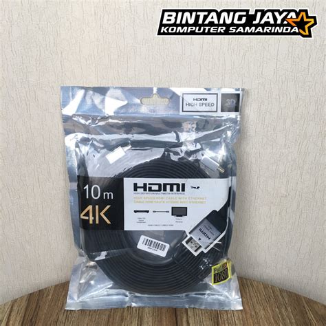 Jual Kabel Hdmi Sony Fhd P Male To Male Meter Shopee Indonesia