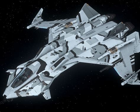 Gladius Frostbite Camo Paint Star Citizen Blackmarket