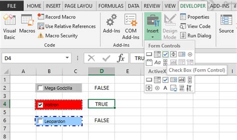 How To Insert A Checkbox In Excel Infoupdate Org