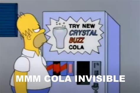 mmm cola invisible Homero frases Frases de los simpsons Imágenes de