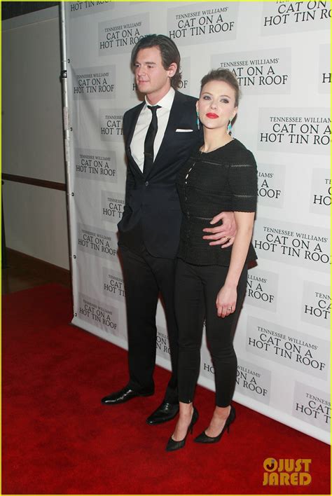 Scarlett Johansson Cat On A Hot Tin Roof Opening Party Photo Broadway Scarlett