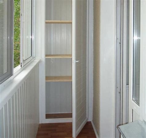 Пластиковые шкафы для хранения на балконе