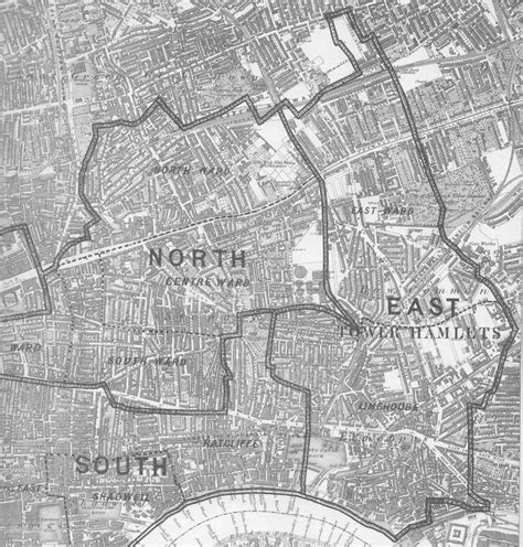 an old map of the city of north east england in 1900's, showing roads ...