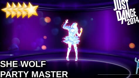 Just Dance 2014 She Wolf Falling To Pieces Party Master Mode Youtube