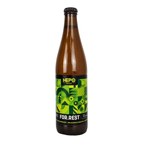 Nepomucen For Rest Non Alcoholic Forest IPA 500ml ZygZak Piwa