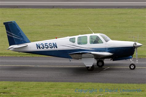 N35SN N35SN Beechcraft 33 Debonair Taxiing At Prestwick On Flickr