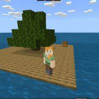 Download Raft Survival Map for Minecraft PE: a test for the brave