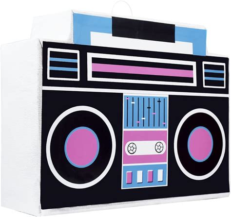 Large Boombox Pinata 80s Pinata 90s Hip Hop Pinata For