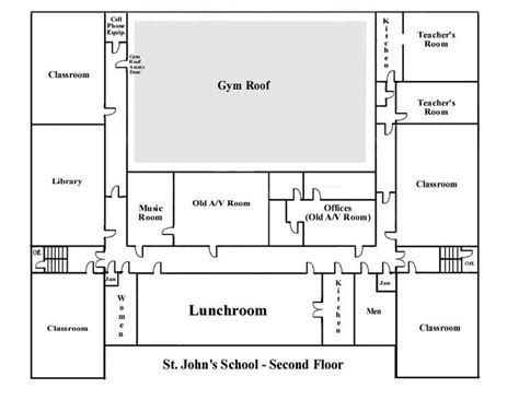 School Floor Plans | School floor, School building plans, School floor plan