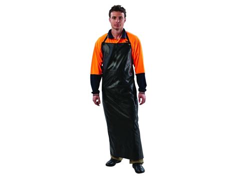 Prochoice Pvc Apron 90cm X 120cm Black Everything Workwear And Safety