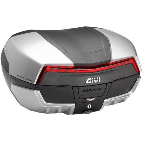 Givi Top Case V N Maxia Monokey L Gris Catadioptre Rouge