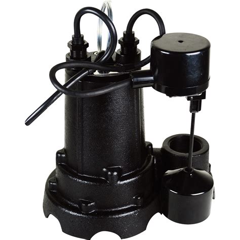 Water Source Self Priming Cast Iron Submersible Sump Pump Gph