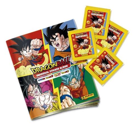 Envelope Dragon Ball Universal Panini Envelopes Cromos