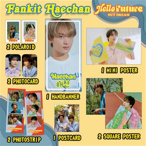 Jual Bisa Cod Fankit Nct Dream Haechan Paket Hemat Nct Dream Haechan