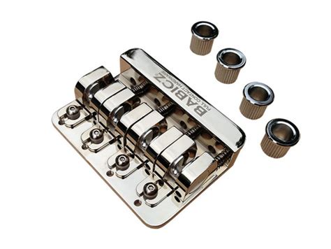 Babicz FCH 4 String Bass Bridge String Through Chrome