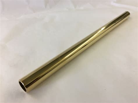 Brassfinders Polished Brass Round Tubing 58 Inch Od