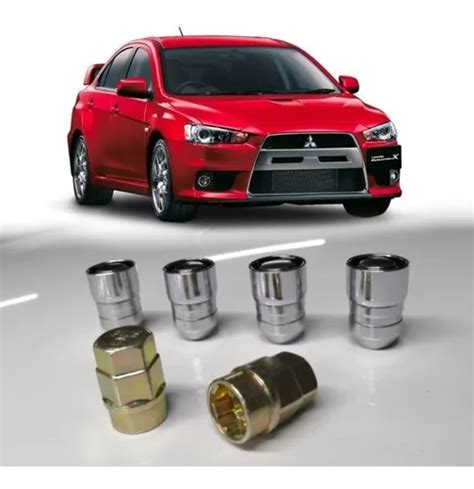 Set Birlos De Seguridad Mitsubishi Lancer Llaves Meses