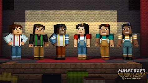 Minecraft Story Mode Les Personnages Seront Personnalisables