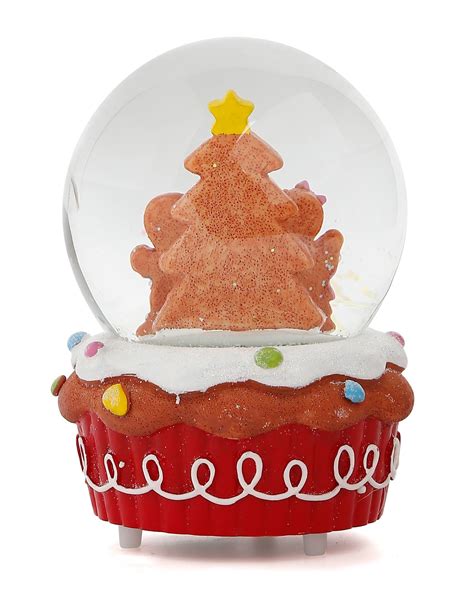 Riachuelo Globo De Neve Decorativo Gingerbread Natal Casa Riachuelo