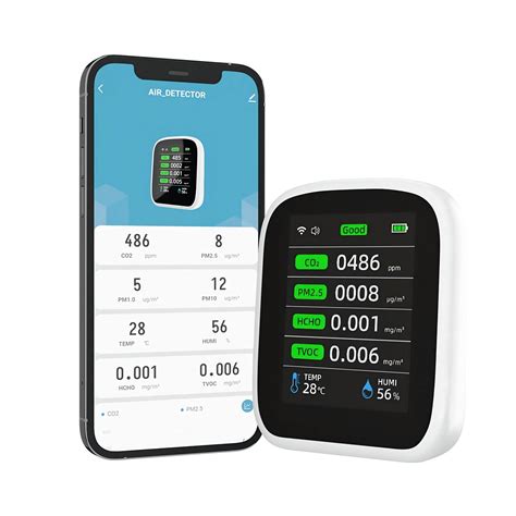 In Indoor Air Quality Meter Co Detector Smart Air Quality