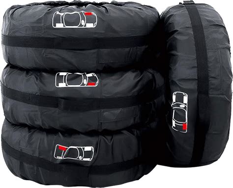 Amazon Fr Lot De 4 Housses De Pneus De Secours De Voiture 16 20