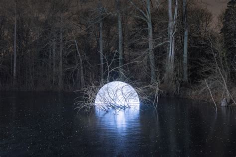 Photos Les incroyables illuminations d Alexis Pichot dans la forêt