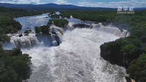 镜泊湖吊水楼瀑布出现“三面溢流”景象凤凰网视频凤凰网