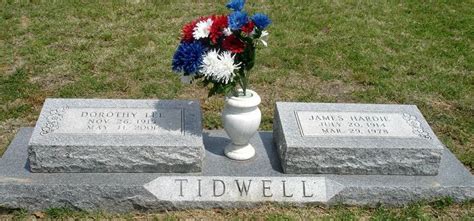 James Hardie Tidwell 1914 1978 Mémorial Find A Grave