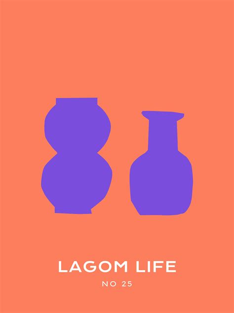 Lagom Life No 25 - Poster – Murellos