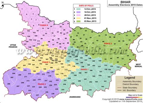 Bihar Elections 2015 Schedules Voting Dates And Time Table