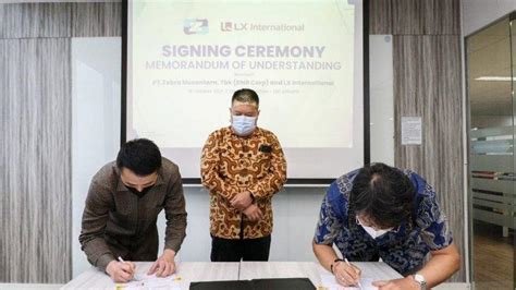 Zebra Nusantara Gandeng Lx International Kembangkan Bisnis Logistik