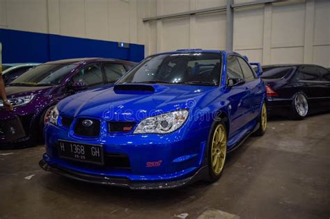 Blue Subaru Impreza Wrx Sti Hawkeye In The Elite Showcase Editorial