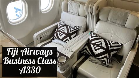 Fiji Airways Business Class A330 Hkg To Nan Youtube