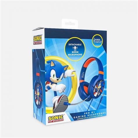 Sega Modern Sonic The Hedgehog Pro G1 Otl Slušalice Za Djecu Minibigme