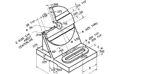 Tren Gaya 33 Gambar Teknik Blueprint