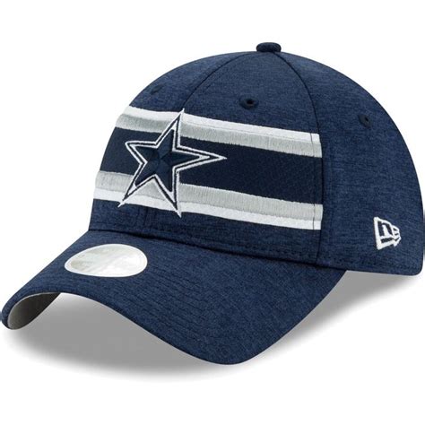 Women's Dallas Cowboys New Era Navy 2019 Thanksgiving Sideline 9TWENTY Adjustable Hat