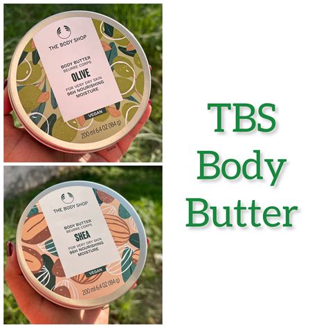 The Body Shop Olive And Shea Body Butters Review My Vibe