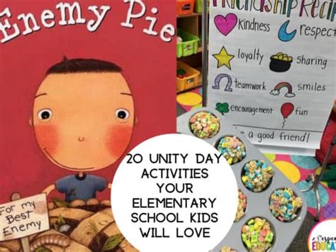 20 Unity Day Activities Your Elementary School Kids Will Love