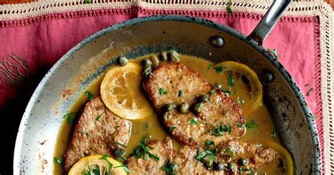 Recipe Veal Scallopini Lemon Caper Sauce